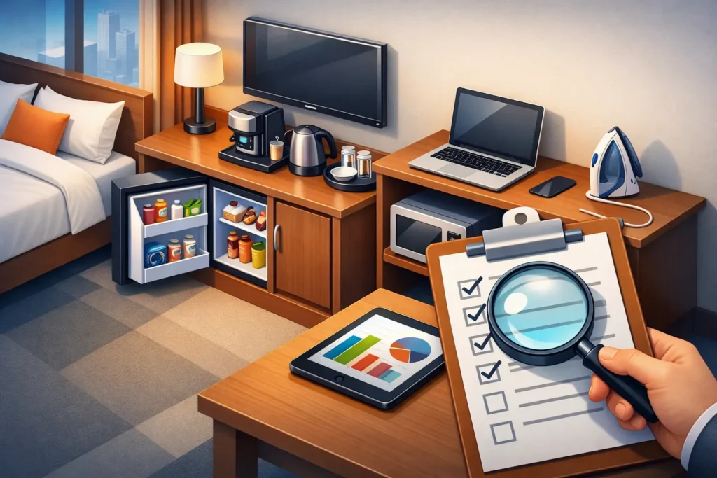A Hotel Room Appliance Audit Case Study
