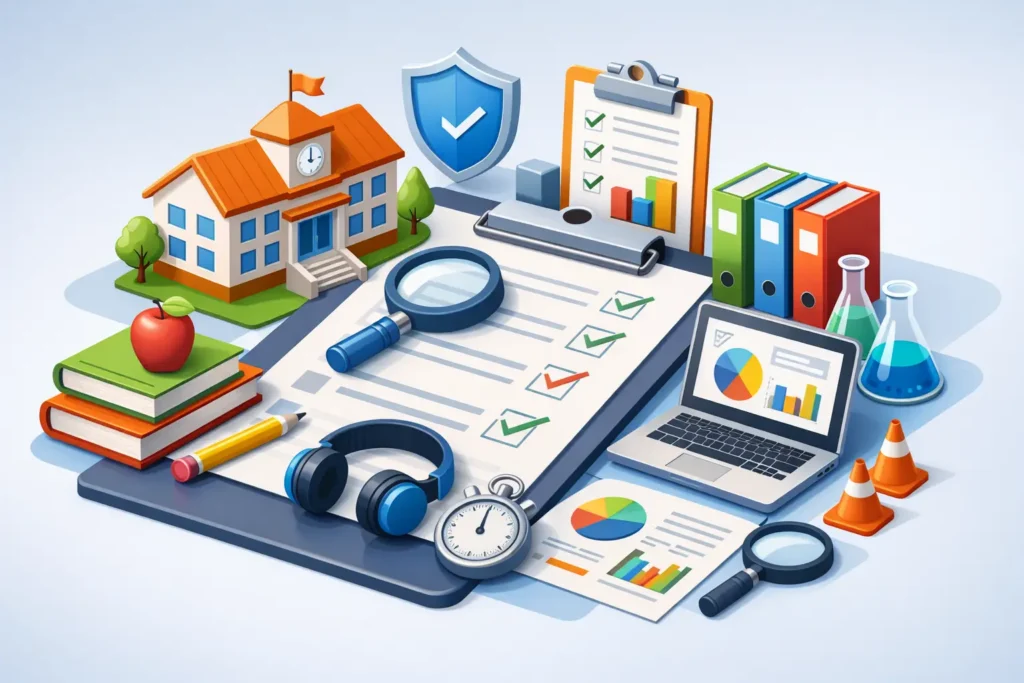 School Compliance Testing Program Example Plan